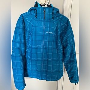 Blue Columbia women’s ski jacket